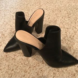 Aldo heeled slides